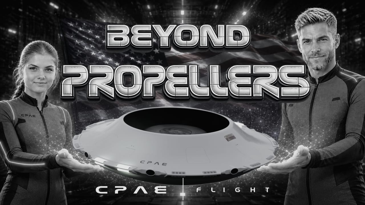 CPAE Flight YouTube preview image for the air propulsion development video
